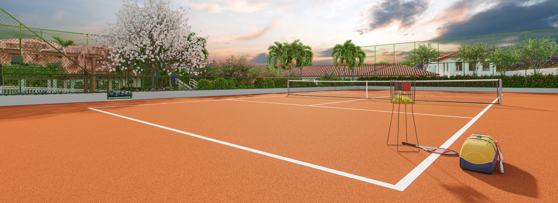 Quadra de Tênis